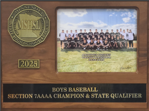 Boys Baseball Section 7AAAA Champion and State Qualifier